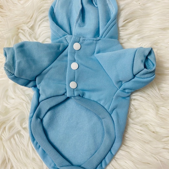 Blue Monster University Sweater Small Dog Clothes - Picture 3 of 3